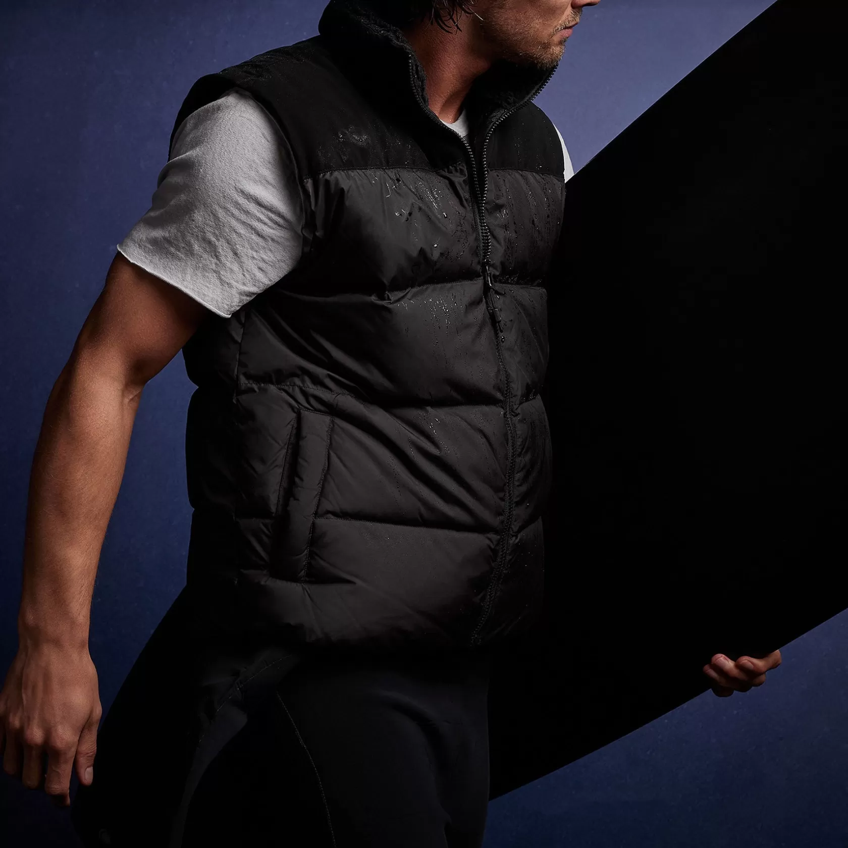 Hot Arctic Surf Puffer Vest Men Jackets/Outerwear