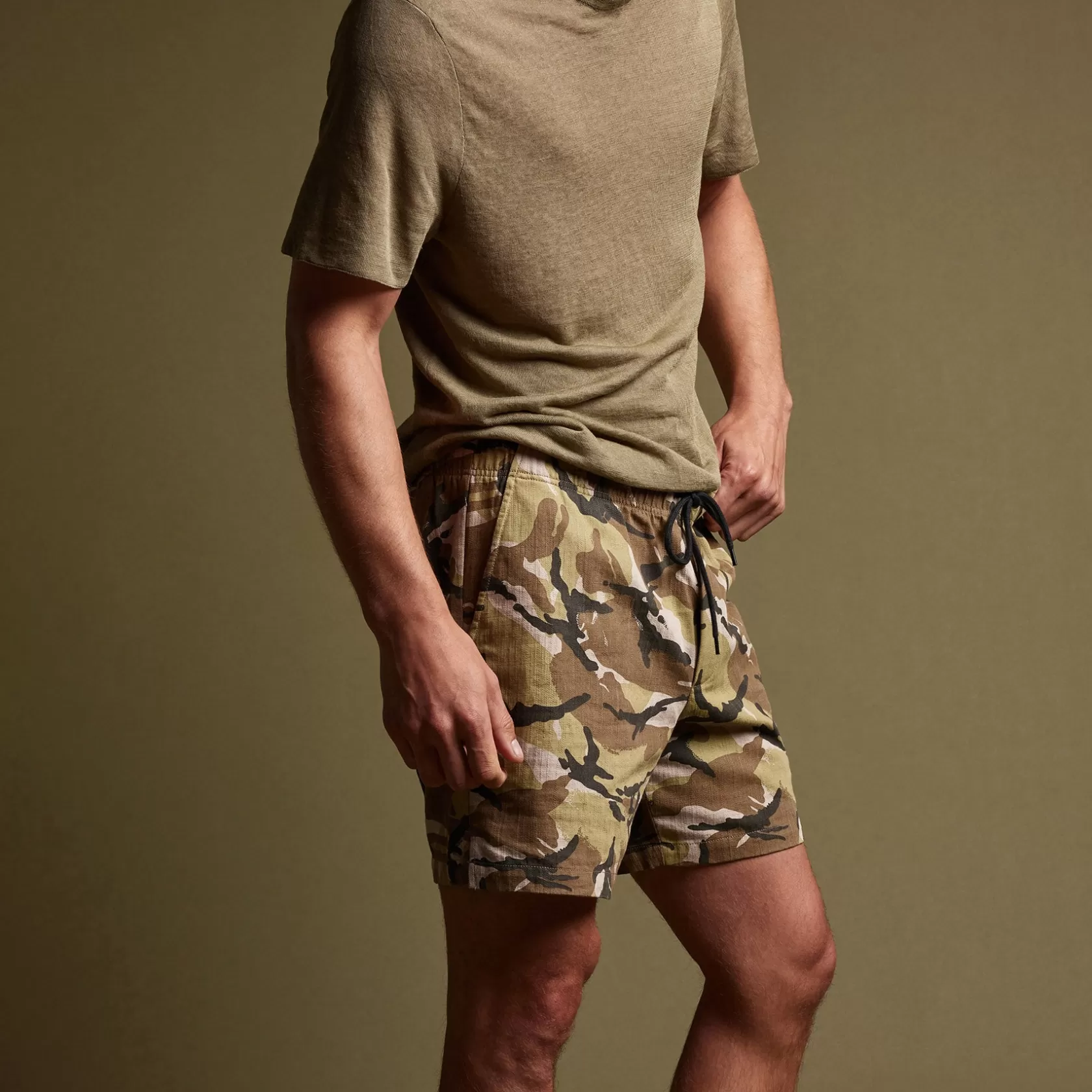 Store Camo Denim Short Men Shorts