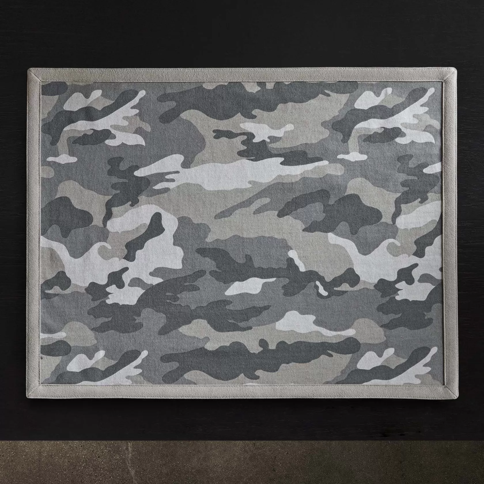 Best Sale Camo Placemat W/ Suede Trim Placemats