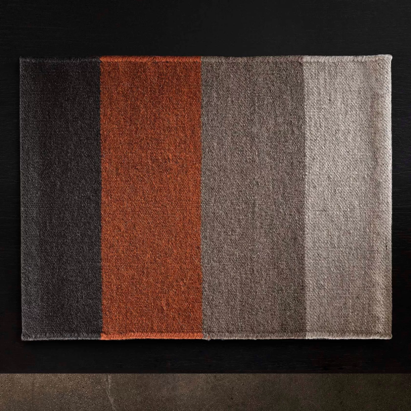 Store Color Blocked Wool Placemat Placemats