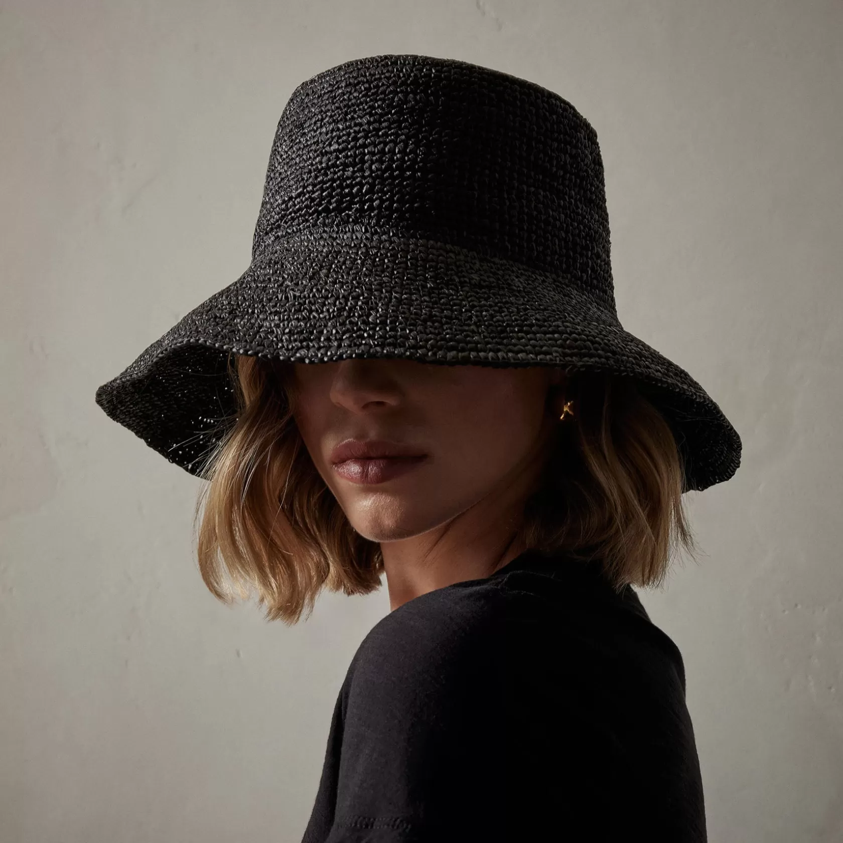 Best Sale Crochet Bucket Hat Women Hats