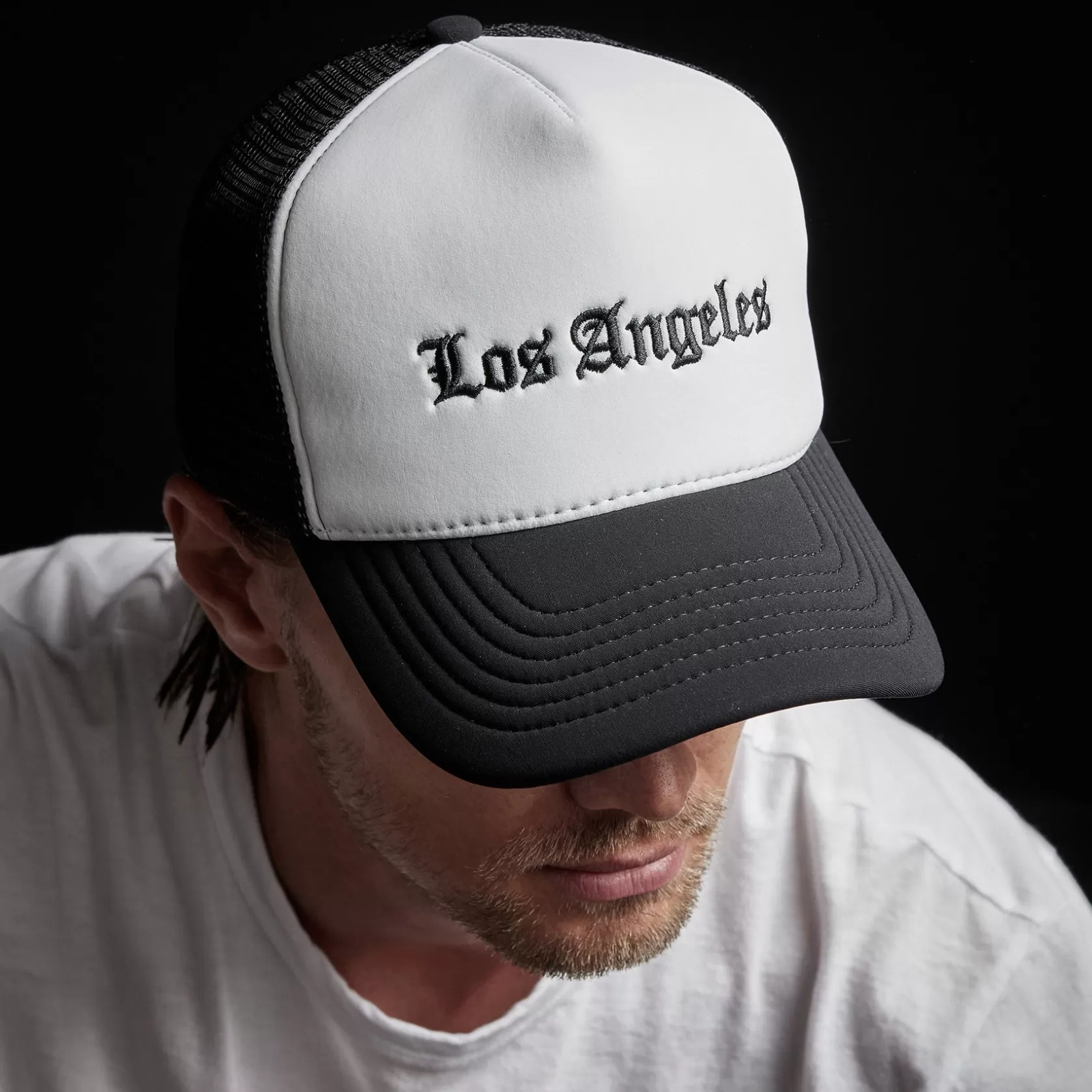 Shop La Gothic Scuba Trucker Hat Men Hats