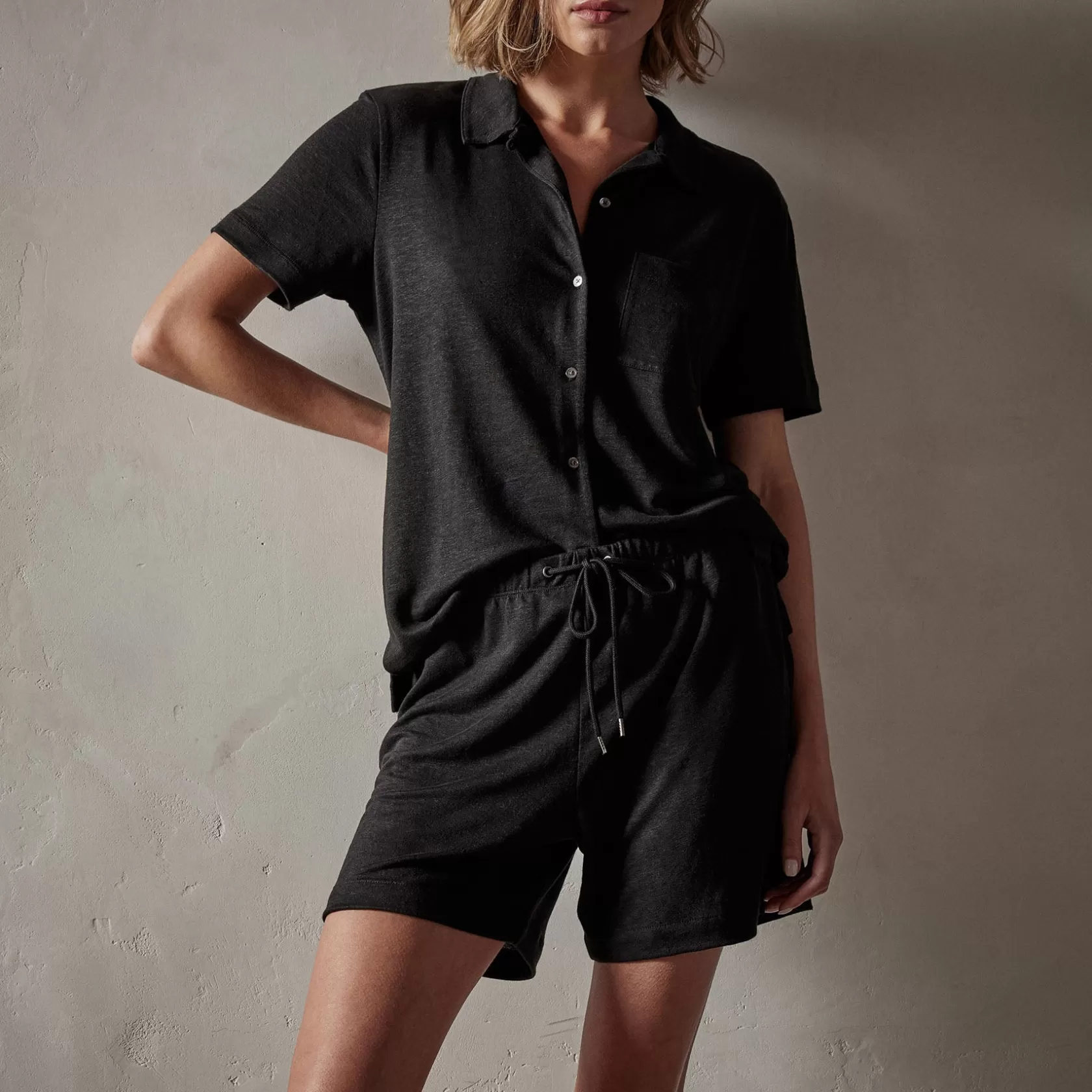 Clearance Linen Jersey Short Women Shorts