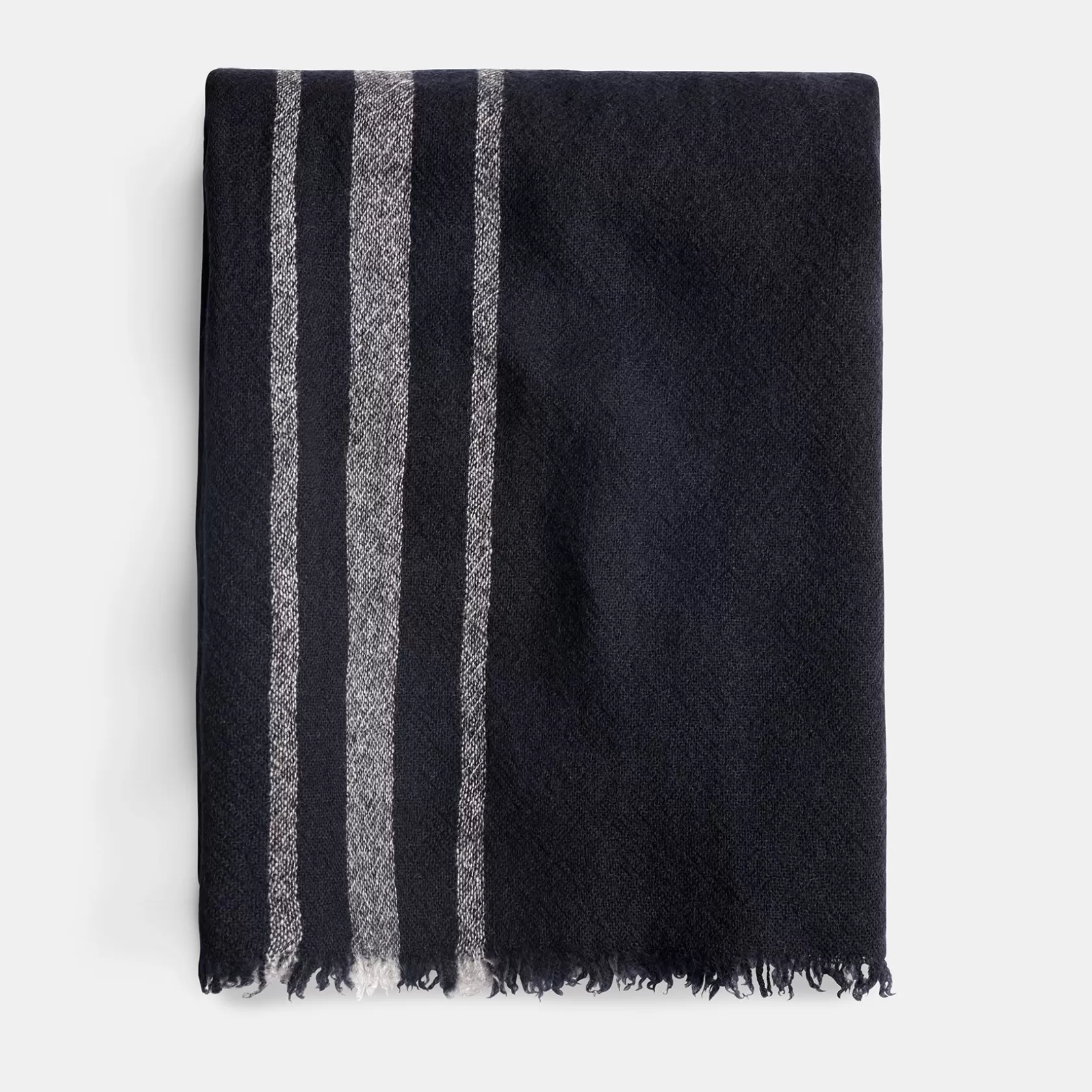 Sale Sarti Cashmere Striped Scarf Men Scarves