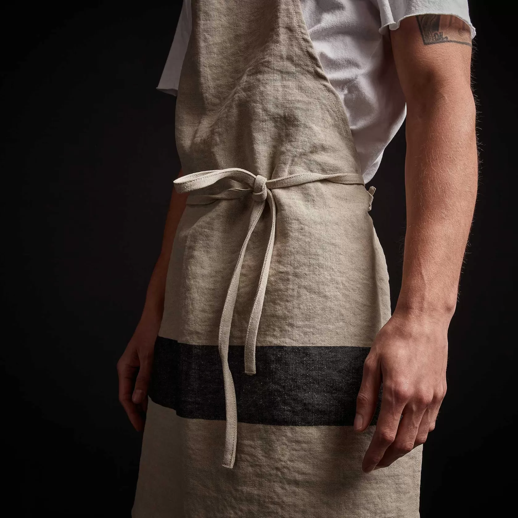 Cheap Single Stripe Chef'S Apron Aprons