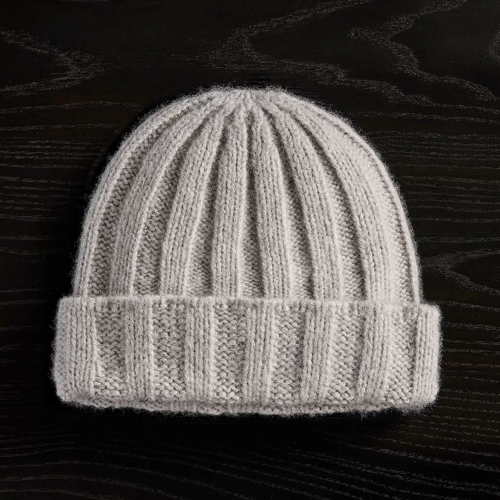 Clearance Textured Cashmere Beanie Women Hats