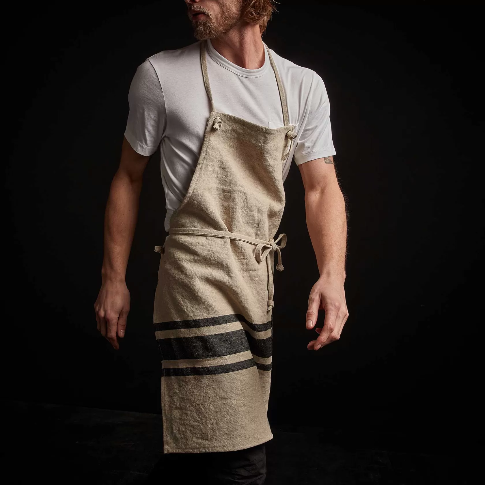 Hot Three Stripe Chef'S Apron Aprons