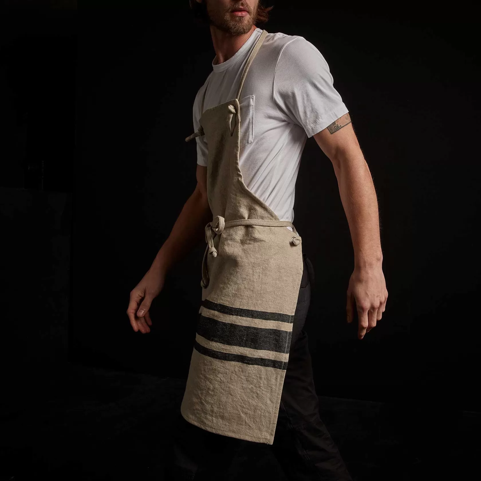 Hot Three Stripe Chef'S Apron Aprons